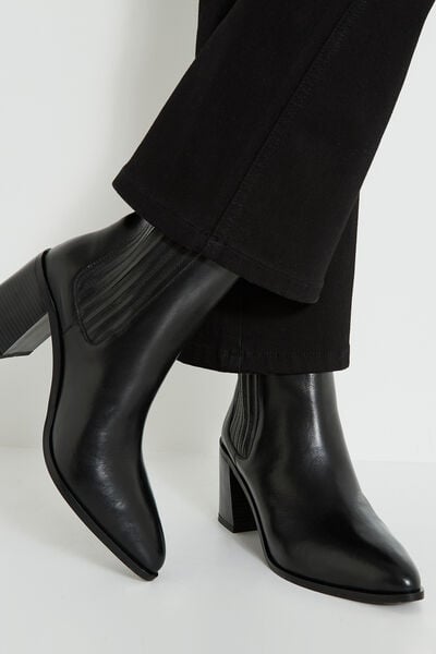Bottines à talons hauts femme