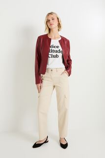 Veste simili femme