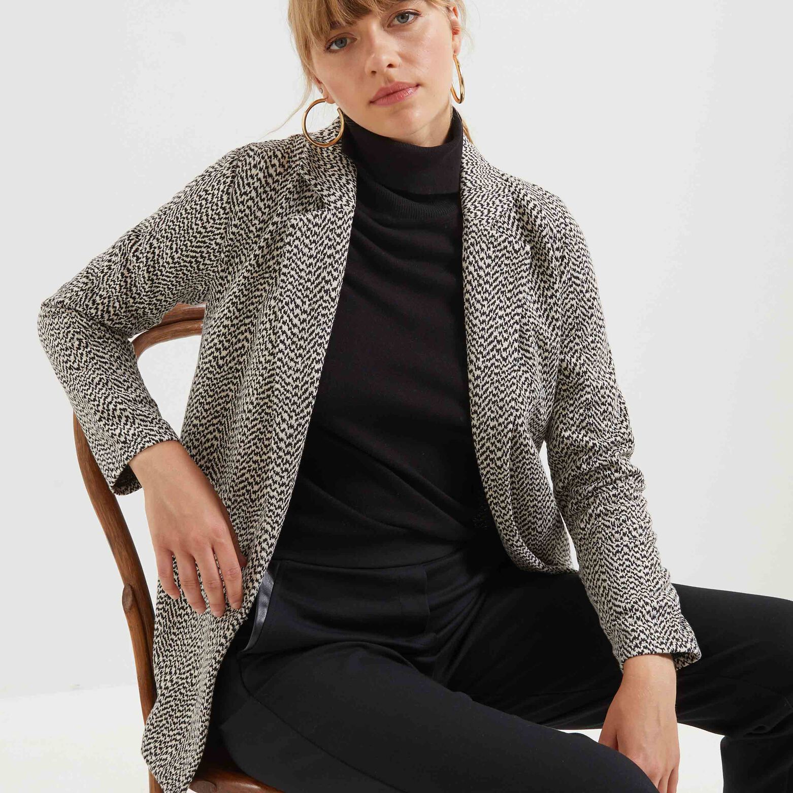 Veste en maille femme