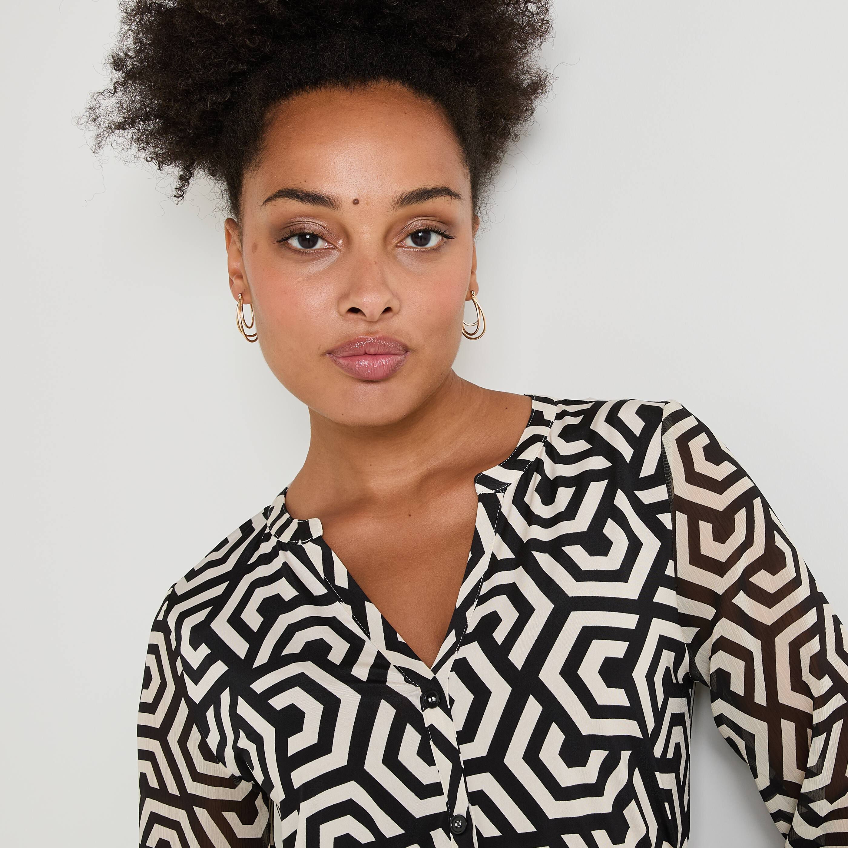 T shirt imprim&eacute; femme