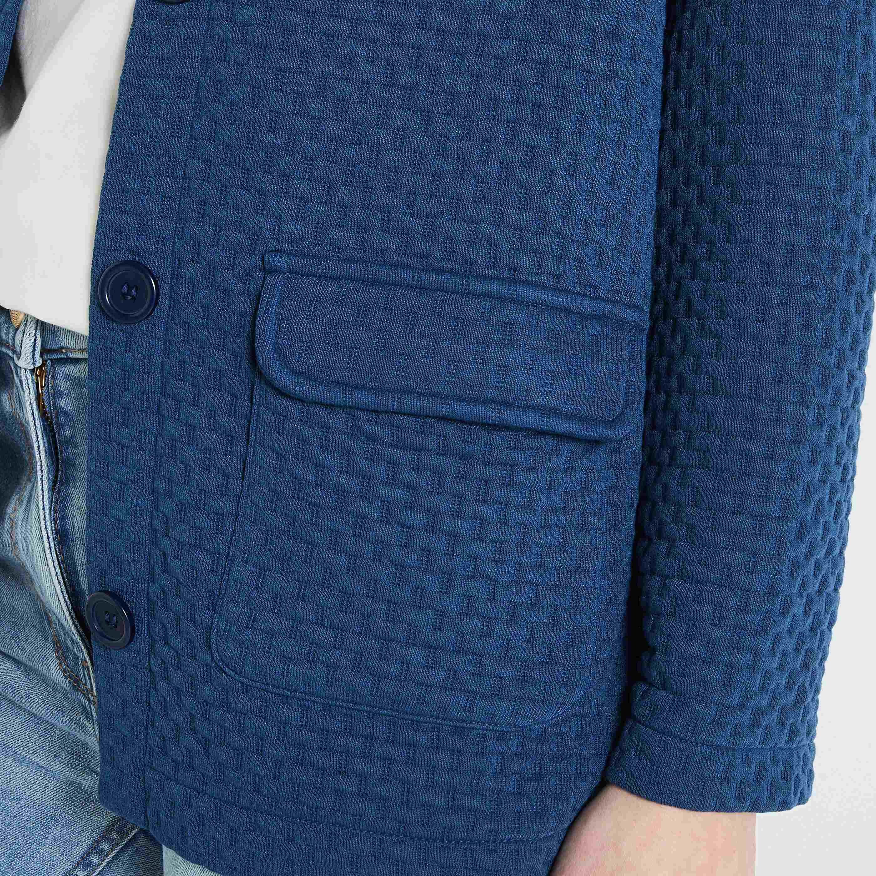 Surchemise matelass&eacute;e en maille femme