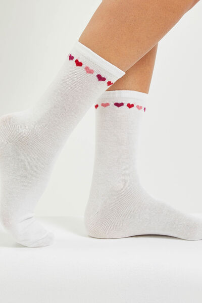Lot de 2 paires de chaussettes fantaisie