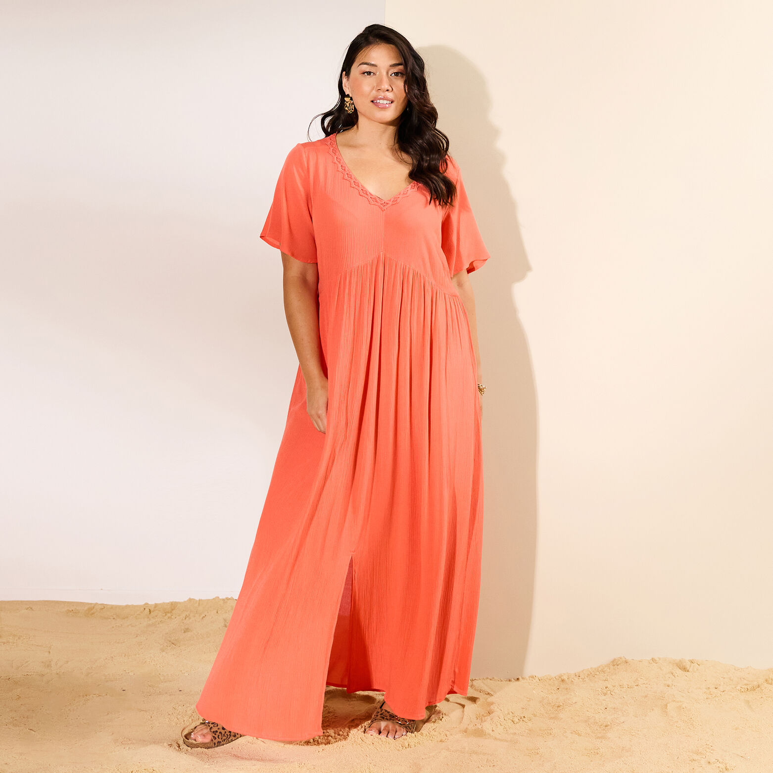 Robe longue femme