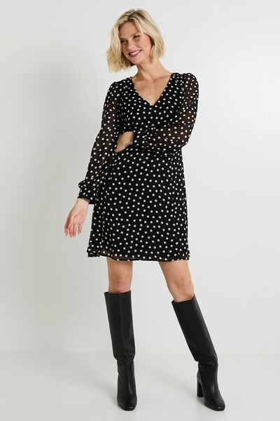 Robe imprimée femme