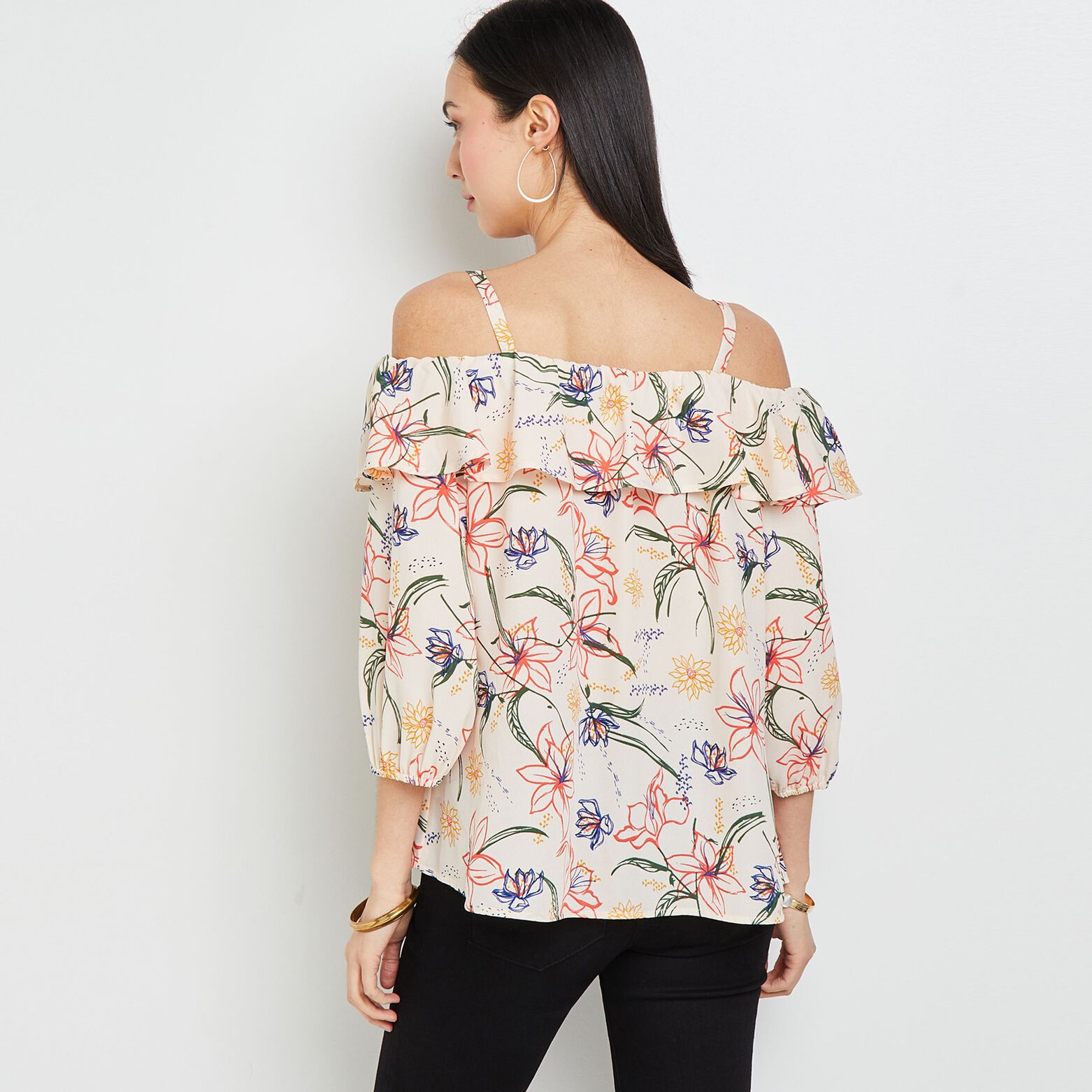 Blouse imprimée femme