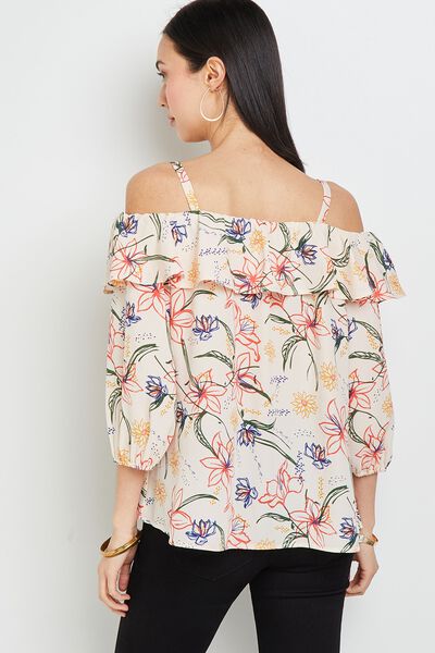 Blouse imprimée femme