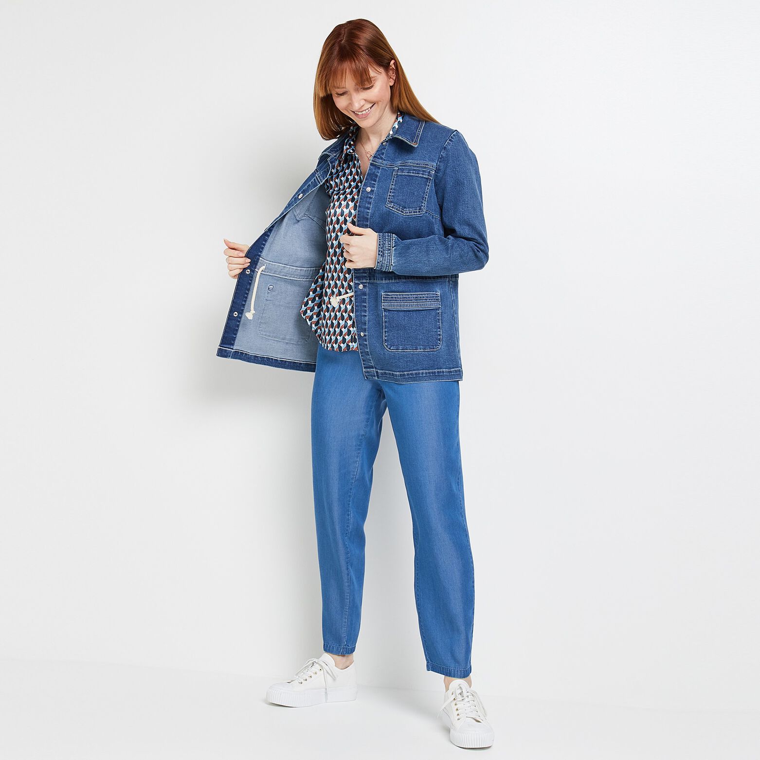 Chemise oversize femme