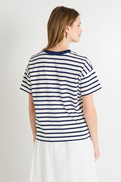 T-shirt rayé femme