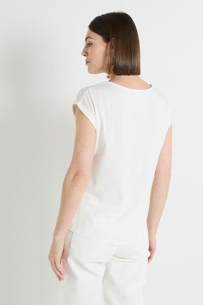 T-shirt col rond femme