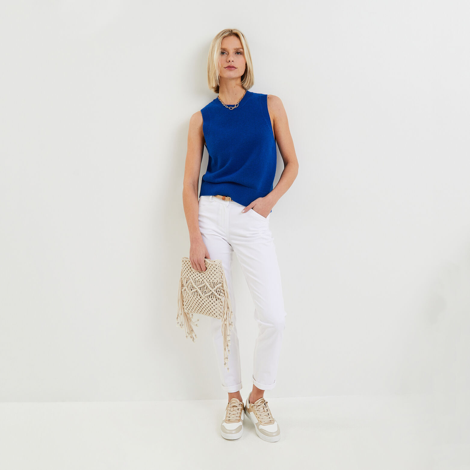 Pantalon chino femme