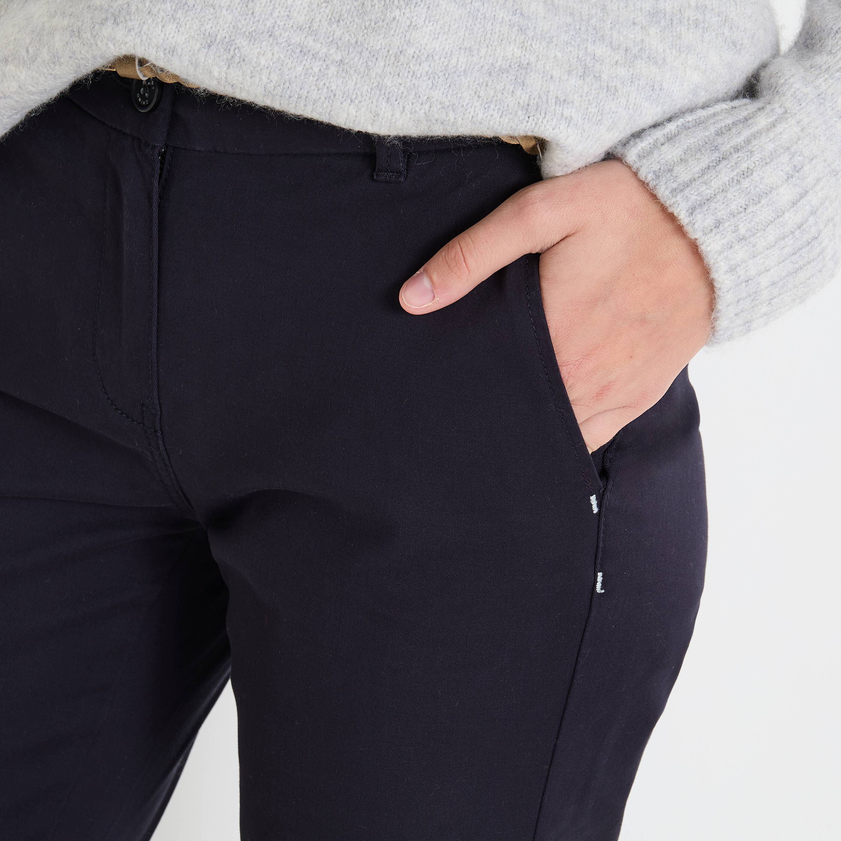 Pantalon chino femme