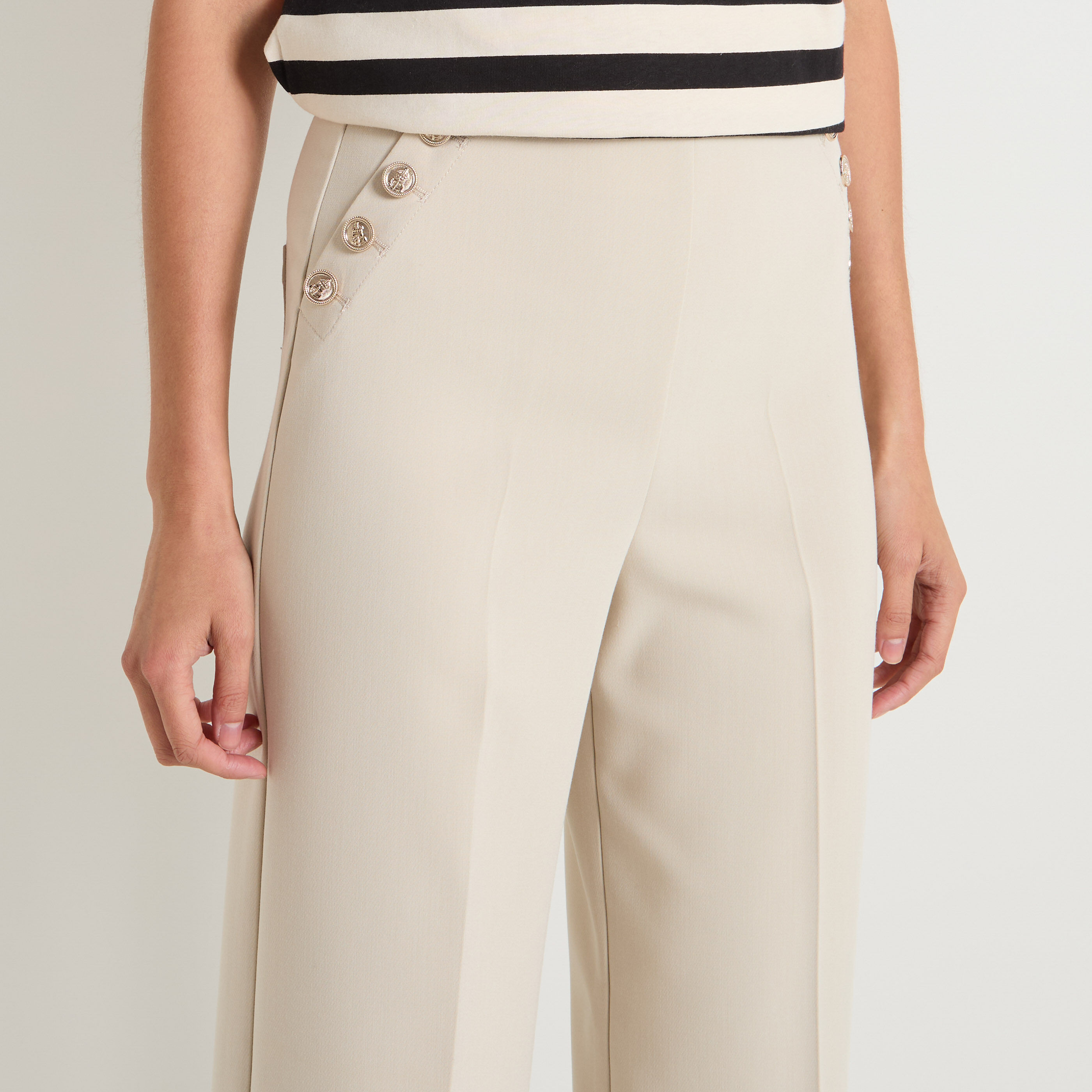 Pantalon large femme