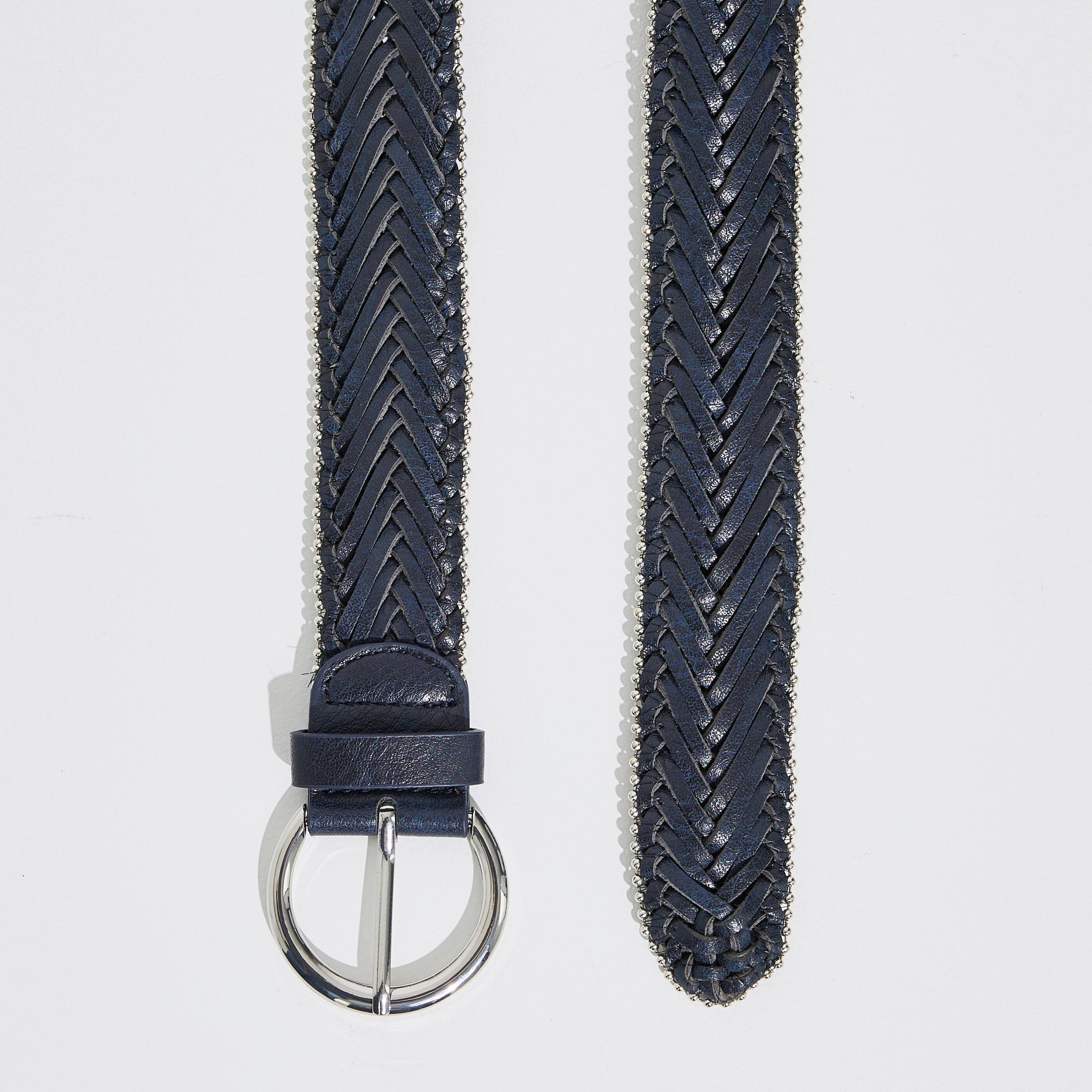 Ceinture tress&eacute;e femme