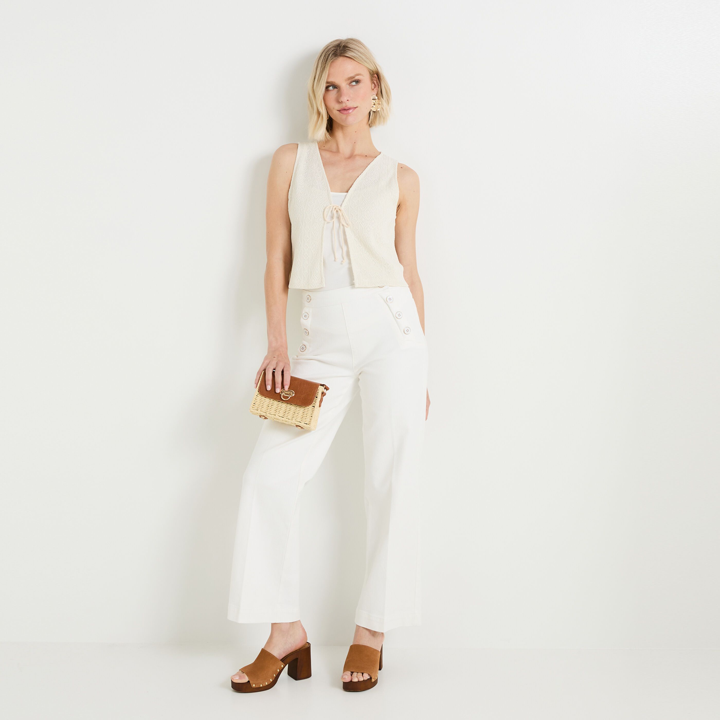 Gilet sans manches femme