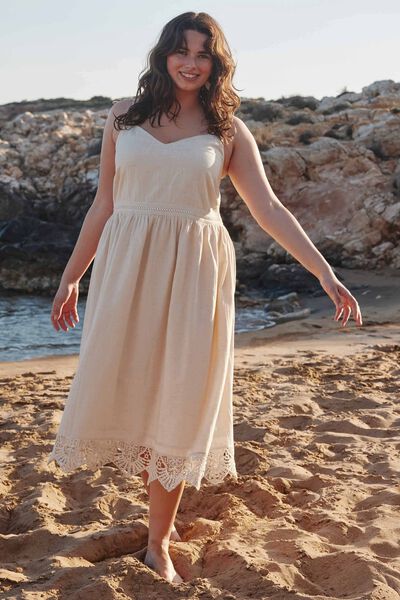 Robe à bretelles femme