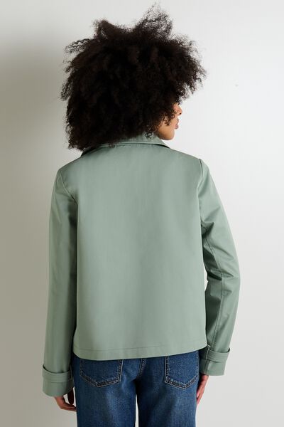 Trench court femme