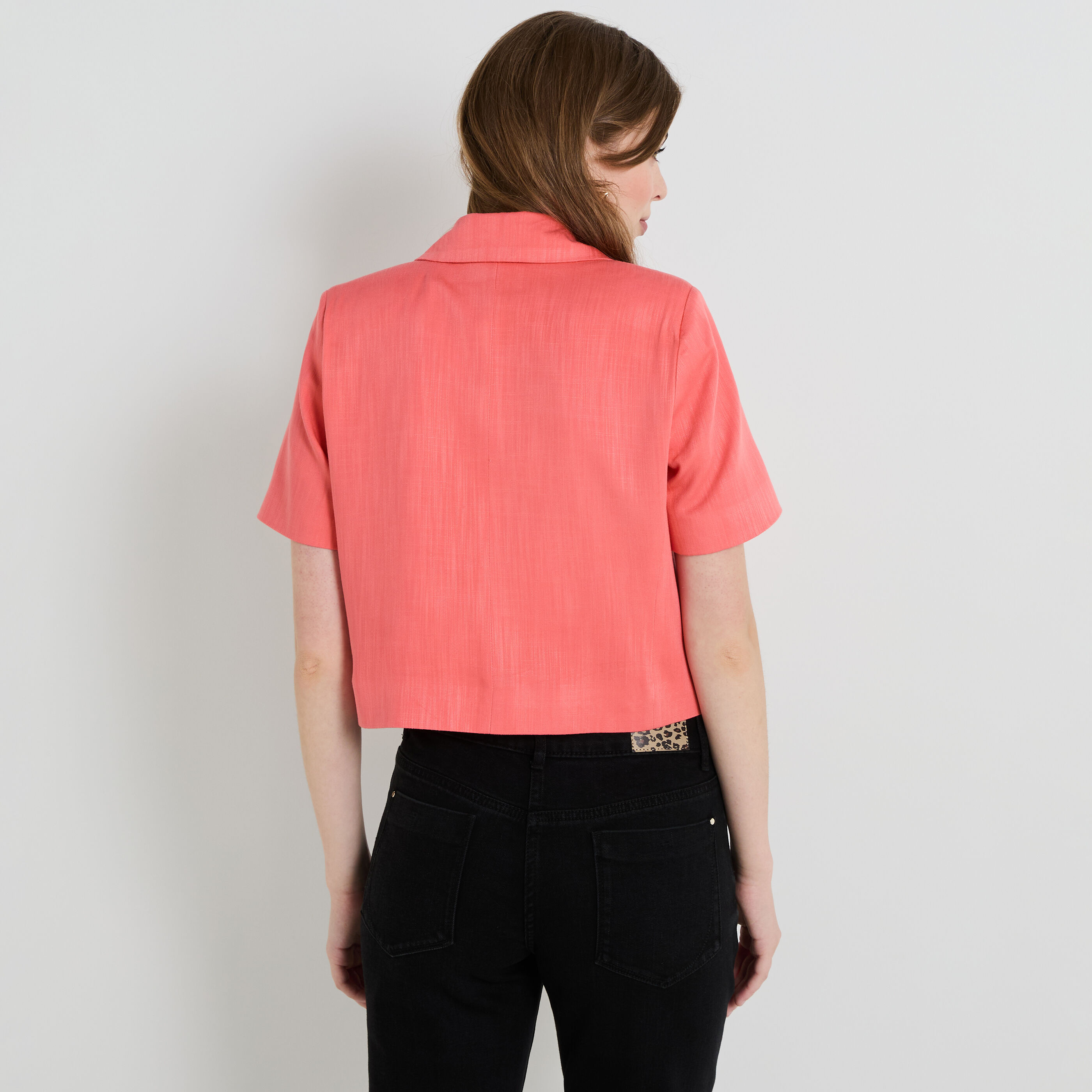 Veste blazer courte femme