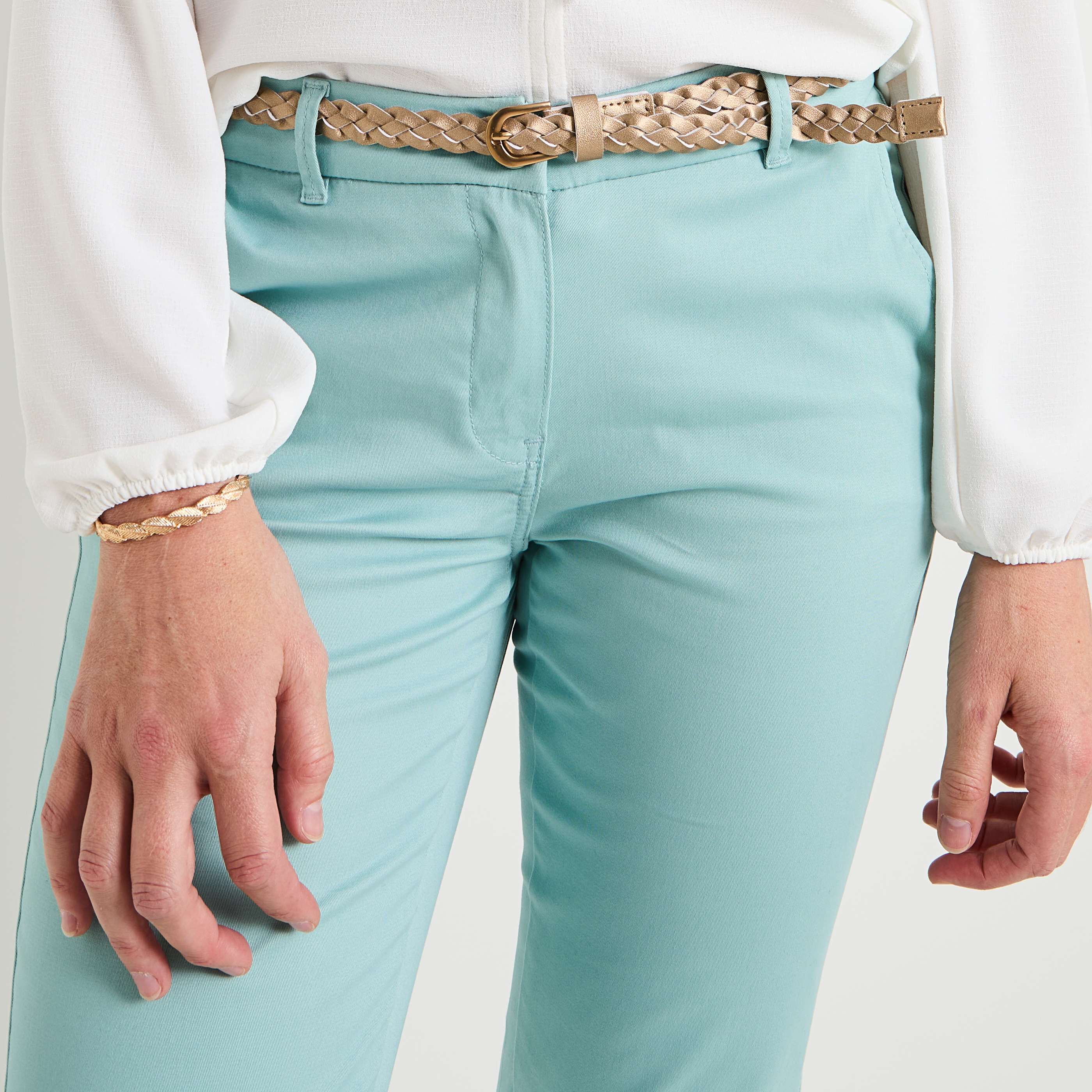 Pantalon chino femme