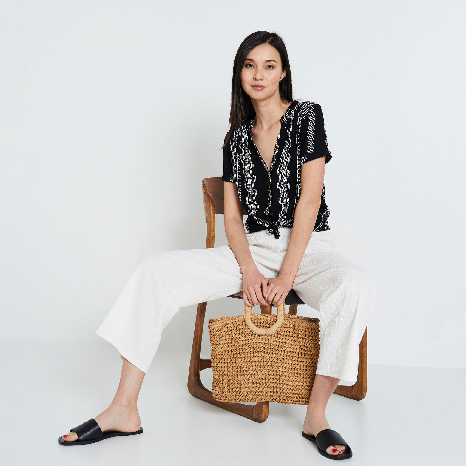 Blouse imprimée femme