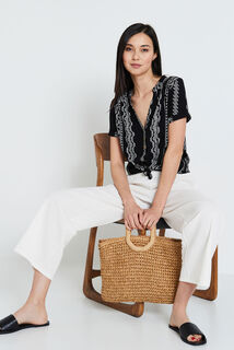 Blouse imprimée femme
