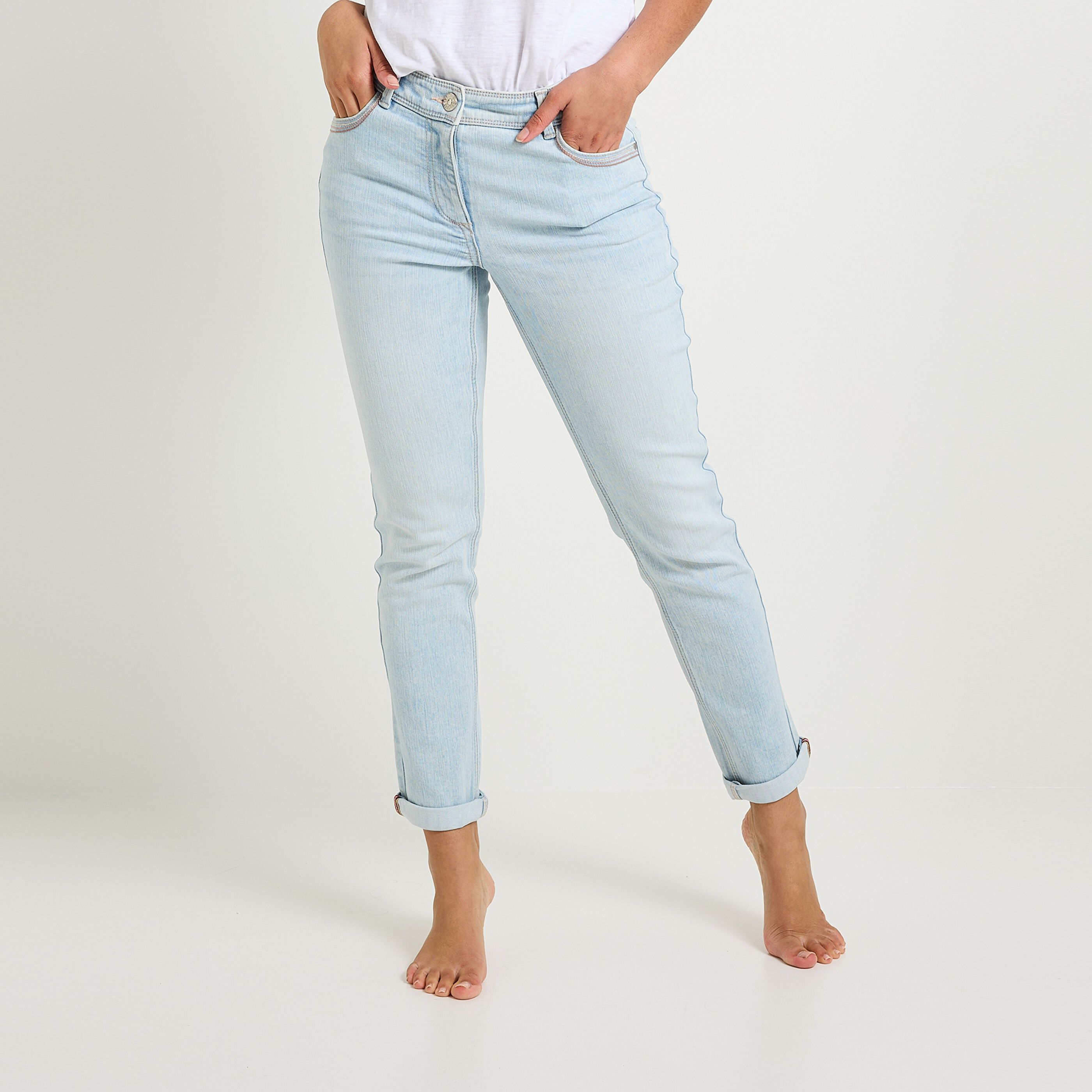 Jean raccourci TOKYO R01 femme