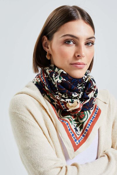 Foulard carré femme