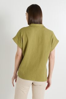 Chemise en gaze de coton femme