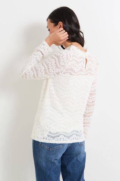 T-shirt col montant femme