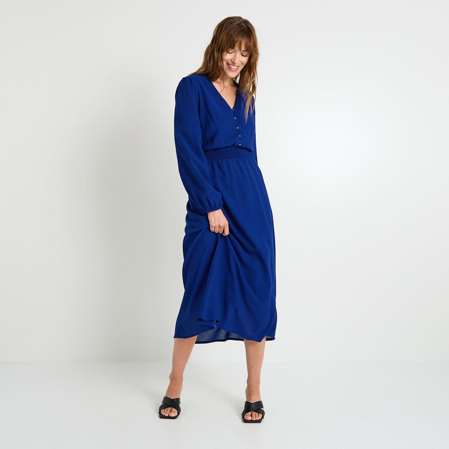 Robe fluide habillée femme