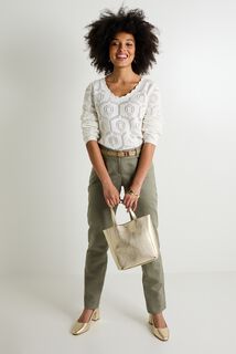 Pull jeux de points femme