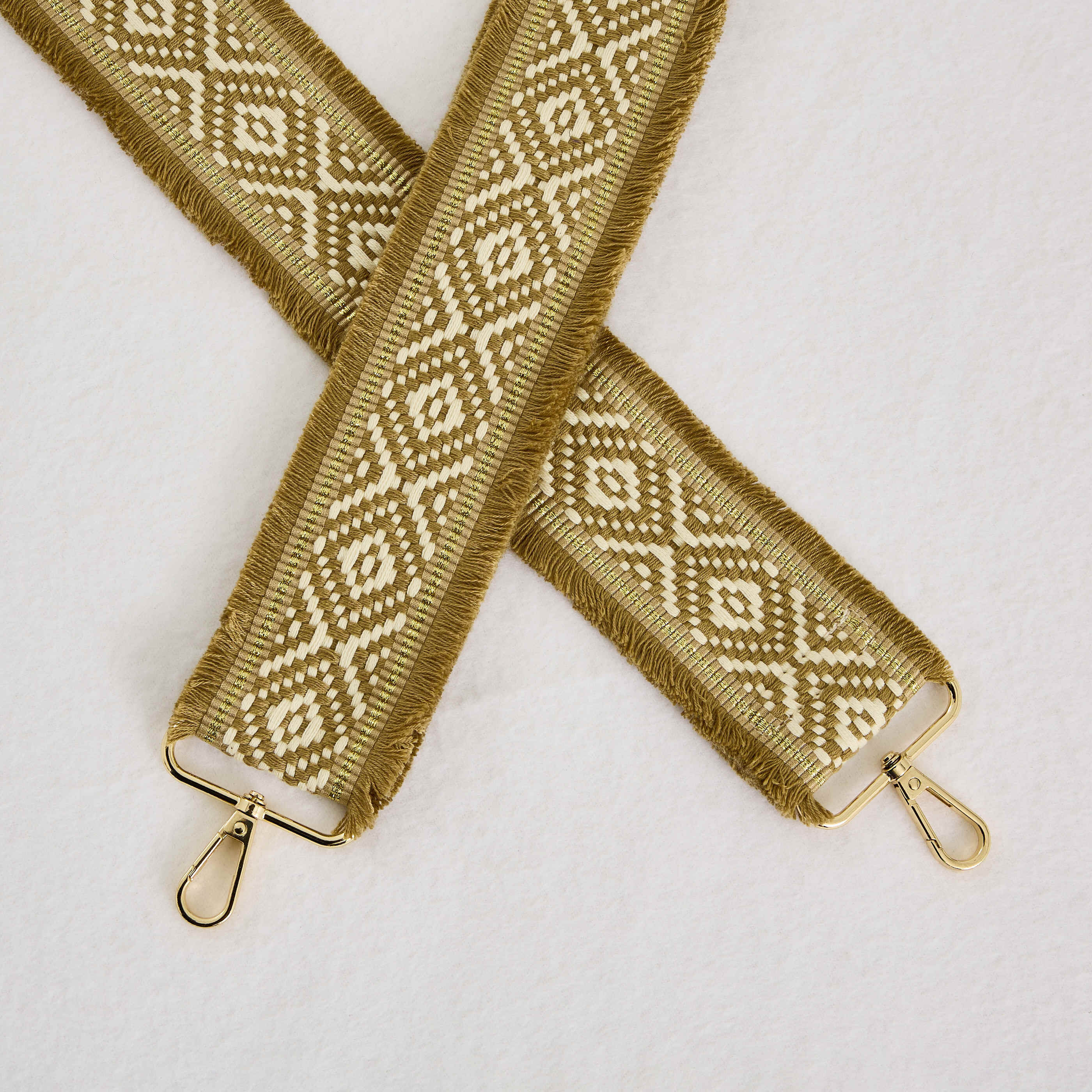 Sangle de sac imprim&eacute; ethnique femme