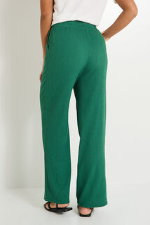 Pantalon en crépon femme