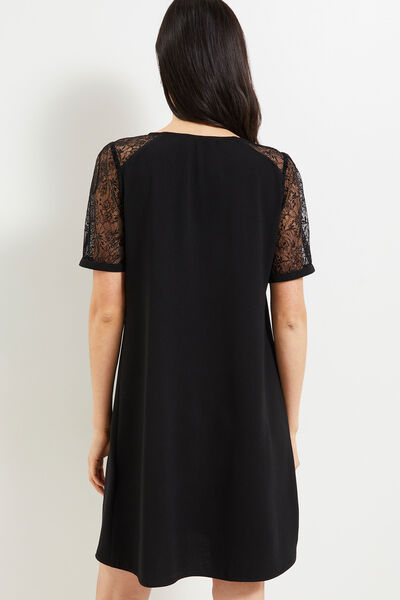 Robe noire femme