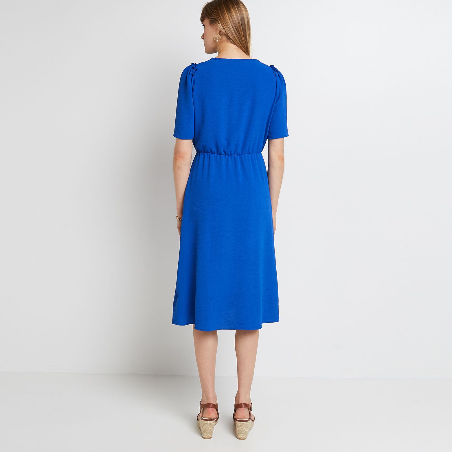 Robe cache coeur femme