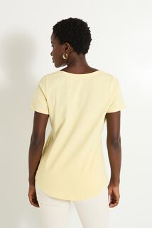 T-shirt col V femme