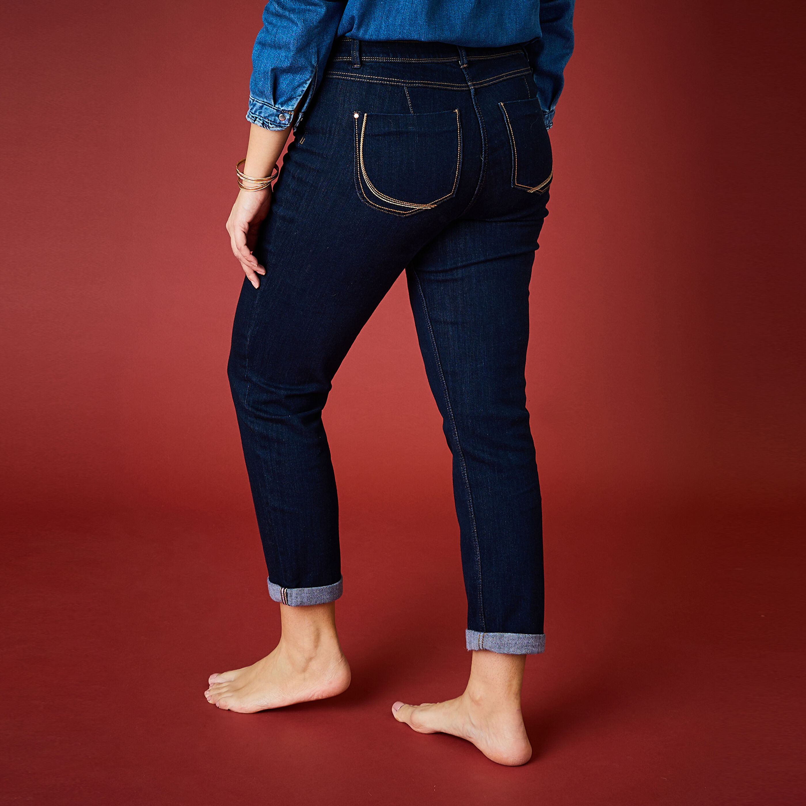 Jean raccourci TOKYO R01 femme