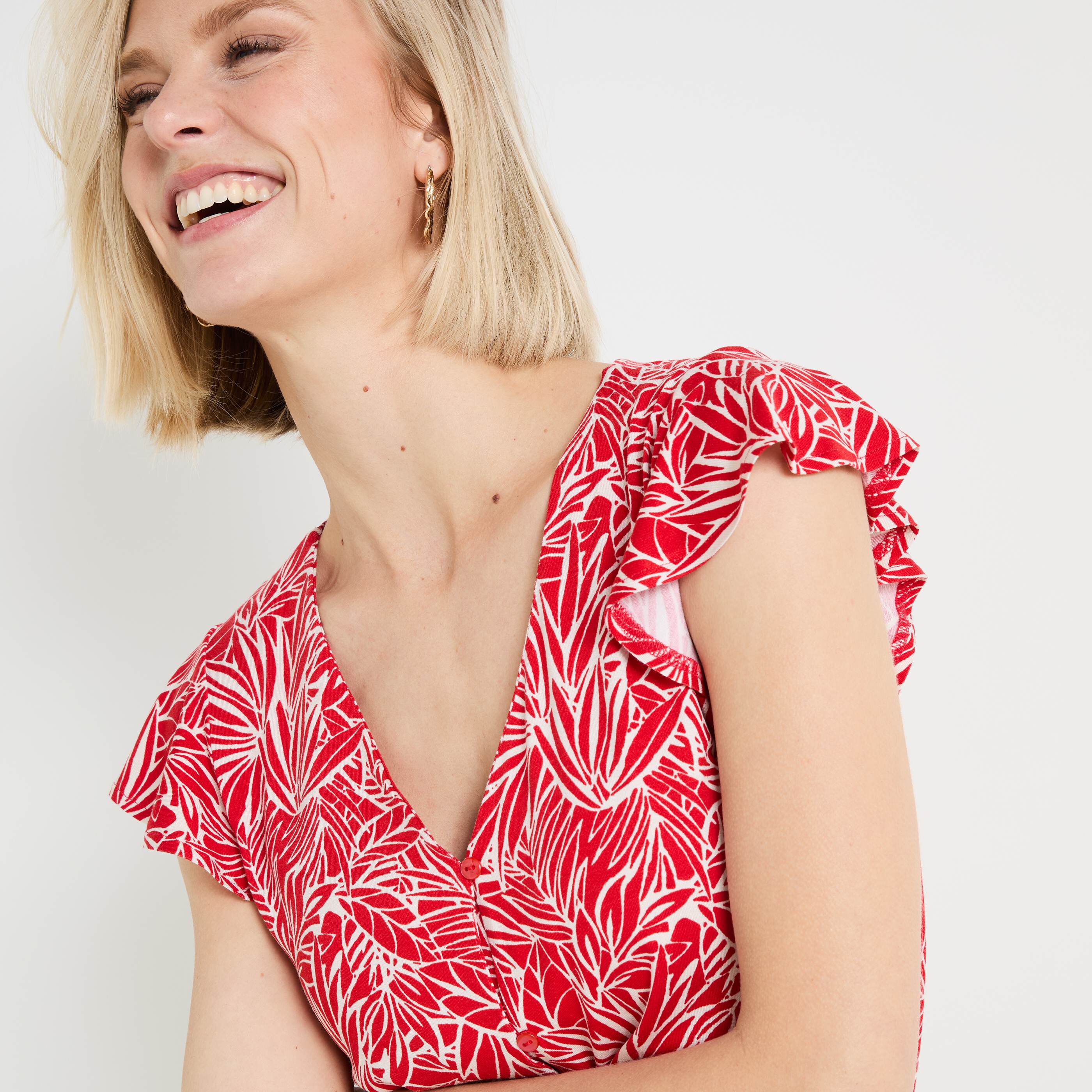 Tshirt imprim&eacute; femme