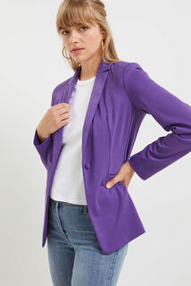 Veste tailleur en maille femme