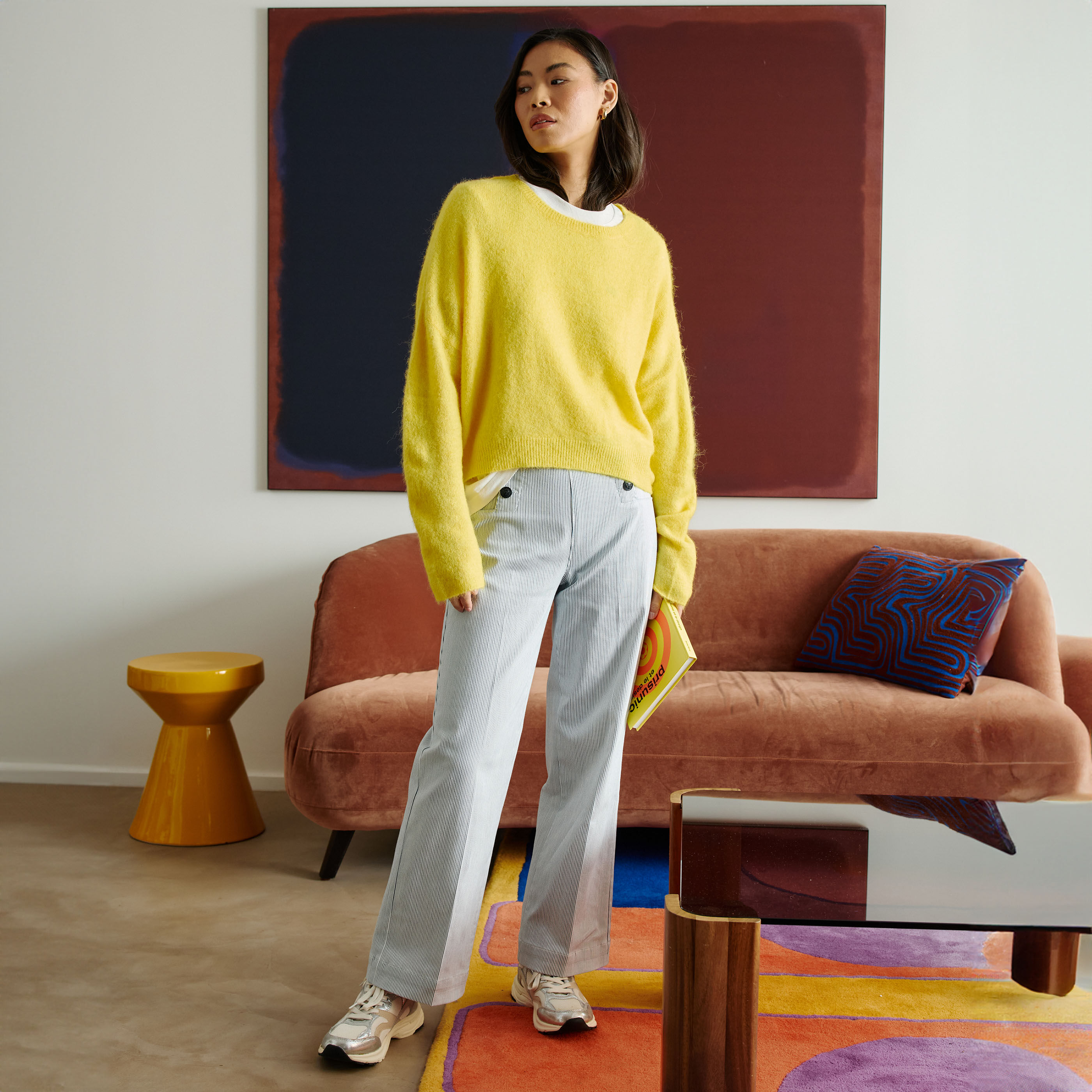 Jean flare ray&eacute; TALL MALO F02 femme