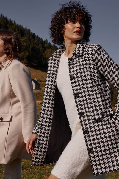 Manteau mi-long femme