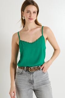 Débardeur col V femme