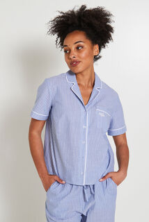 Chemise de pyjama à rayures femme