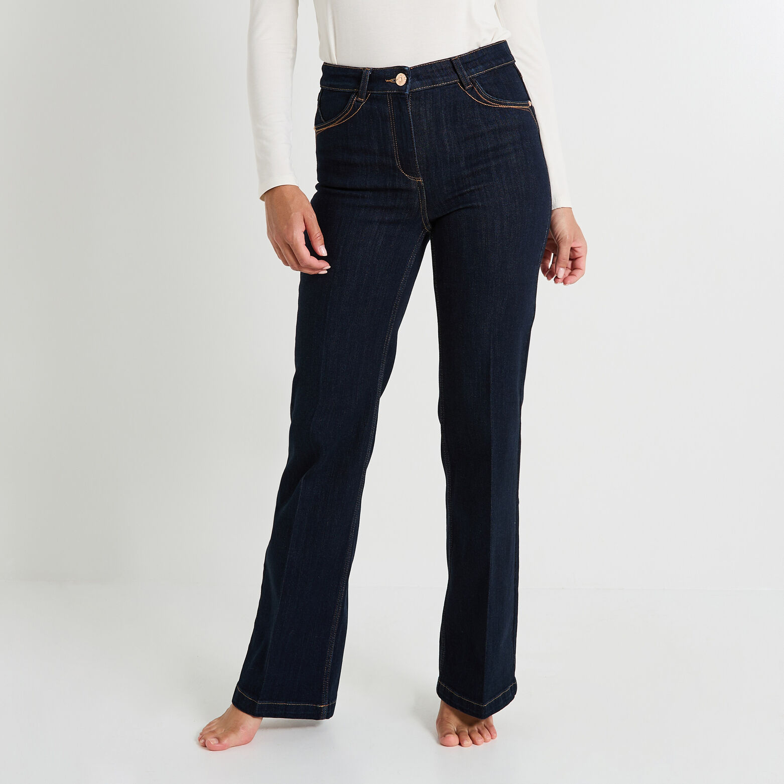 Jean flare WOODSTOCK F02 femme