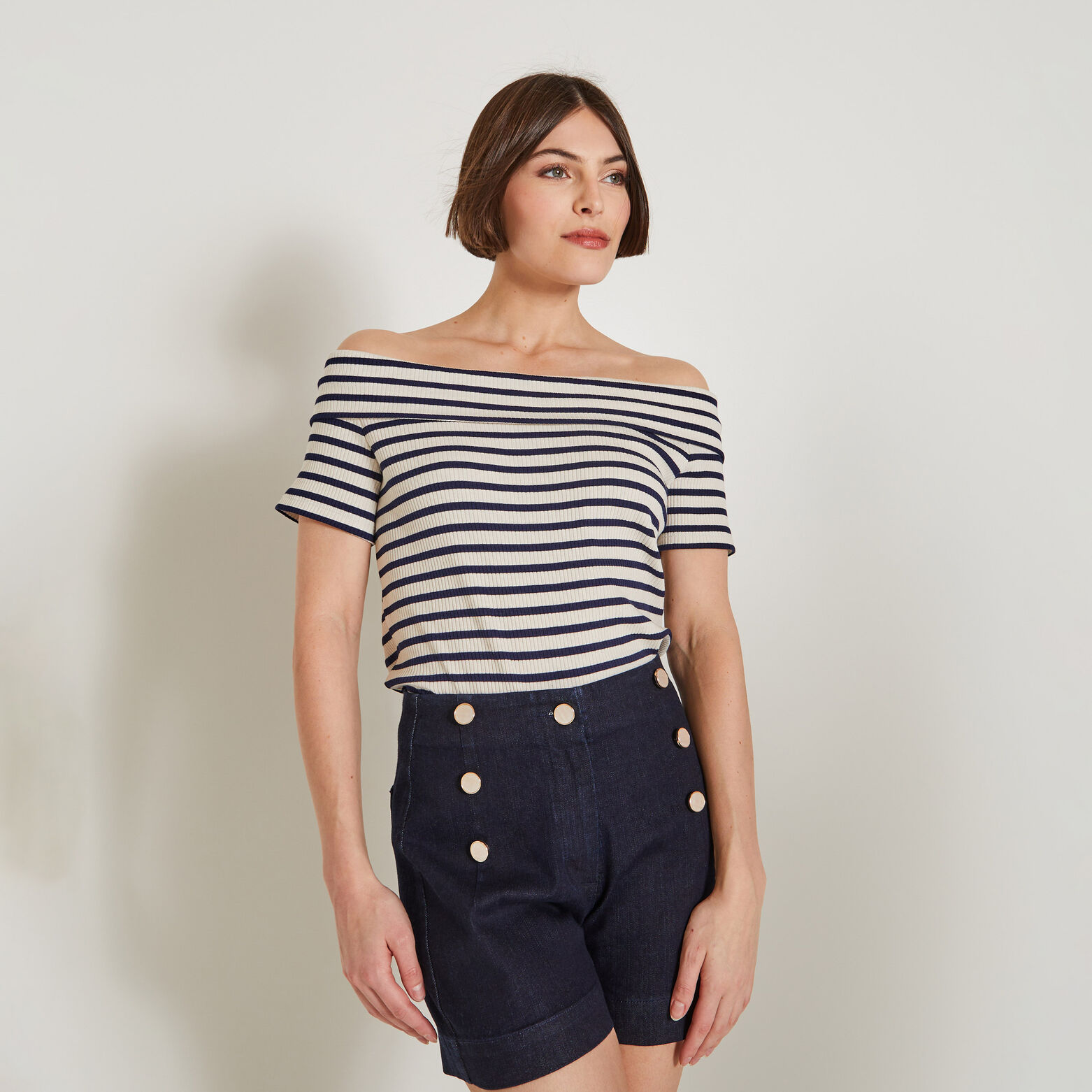 Tshirt rayé femme
