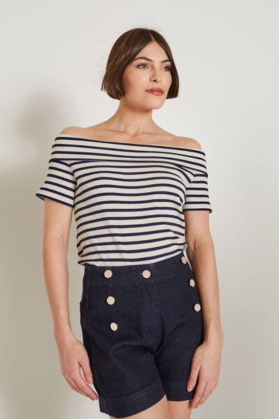 Tshirt rayé femme