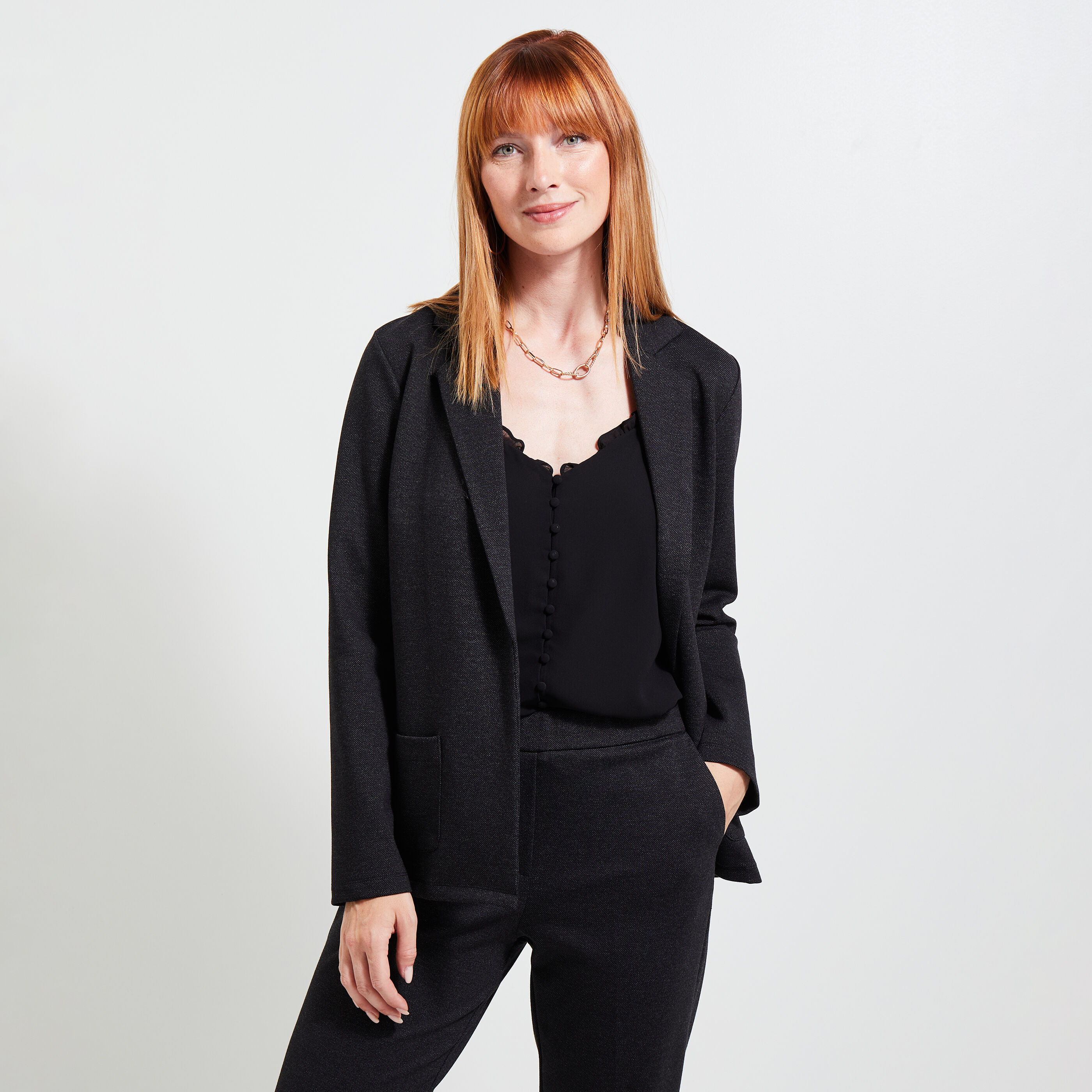 Blazer d contract maille femme Graindemalice