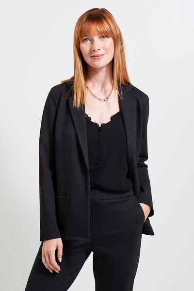 Blazer décontracté maille femme