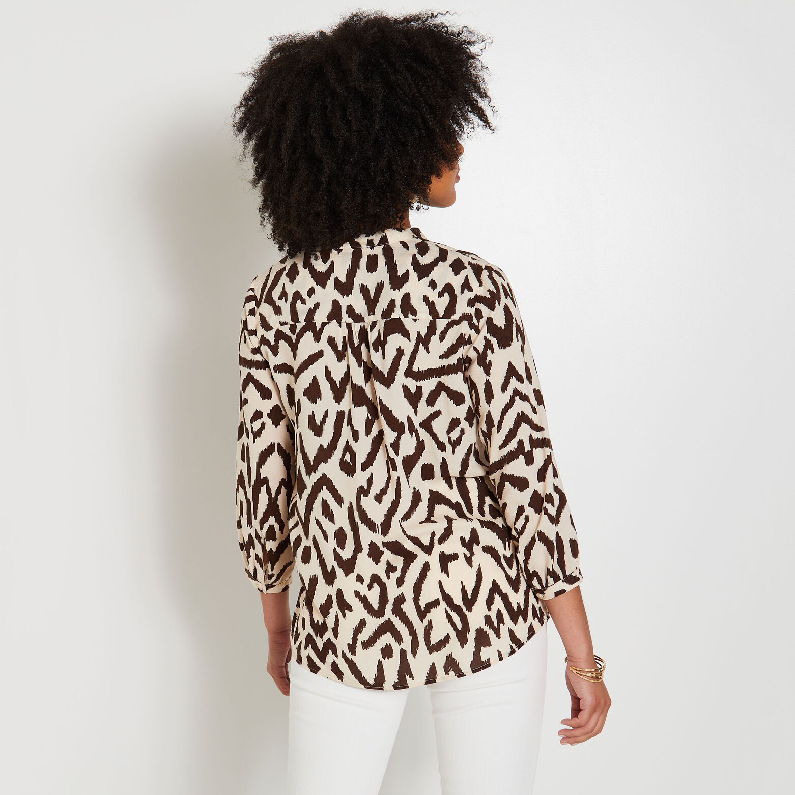Blouse imprimée femme