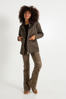 Manteau déperlant capuche amovible femme
