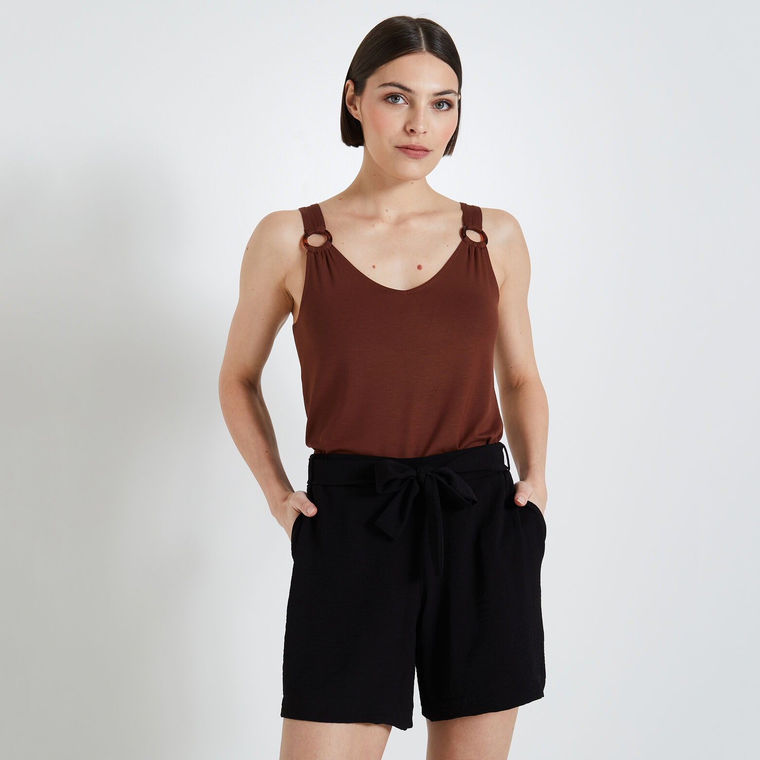 Débardeur uni femme